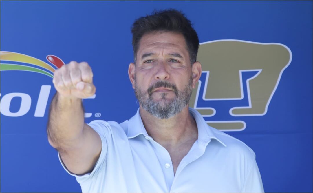 Gustavo Lema afirma no estar “nada sorprendido” por el arranque de Pumas en el Apertura 2024 - Foto: Carlos Mejía / EL UNIVERSAL