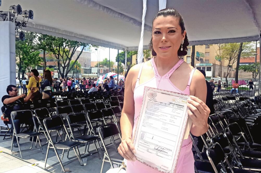 Rosy, desde muy niña, no se identificó con su cuerpo masculino de Mario. Cuenta que fue difícil porque le decían que “los niños no se maquillaban”. ( SANDRA HERNÁNDEZ. EL UNIVERSAL)