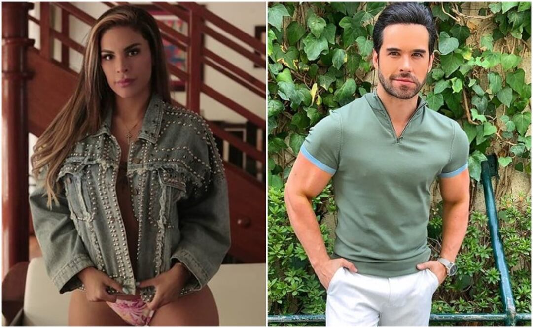 Tefi Valenzuela y Eleazar Gómez. Fotos: Captura Instagram