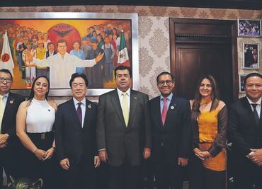 CEO global de Mazda visita a Pedro Haces