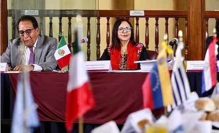 SEP presenta propuesta pedagógica de Nueva Escuela Mexicana a representantes diplomáticos de América