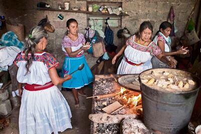 Reúnen colores de la cocina mexicana