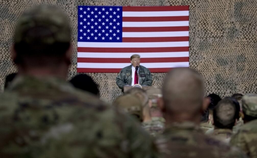 Cuando Trump reveló “sin querer” las operaciones de la base aérea atacada en Irak