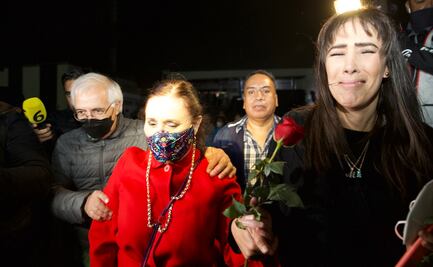 Tras salir de Santa Martha, Robles agradece a Zaldívar y se dice dispuesta a comparecer