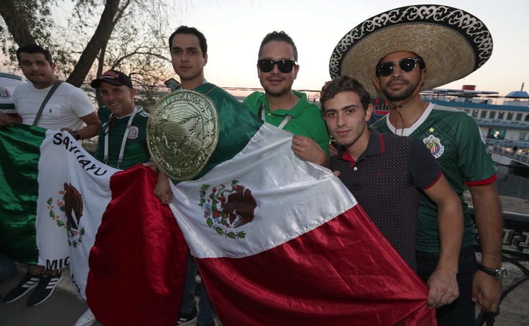 Los mexicanos ocuparon el tercer sitio como la afición que más gastó en el evento deportivo. Foto: Archivo / EL UNIVERSAL
