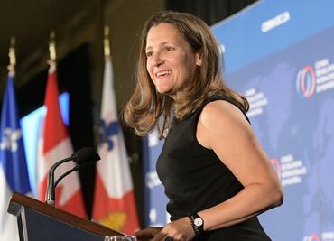 Agradece Freeland a México concesiones para estadounidenses y canadienses