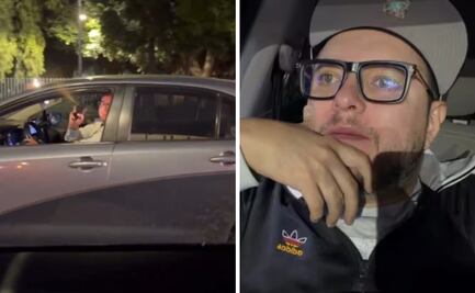 Influencer Xuxo Dom acusa agresión de conductor con gas pimienta en conflicto vial; video muestra momento exacto del ataque