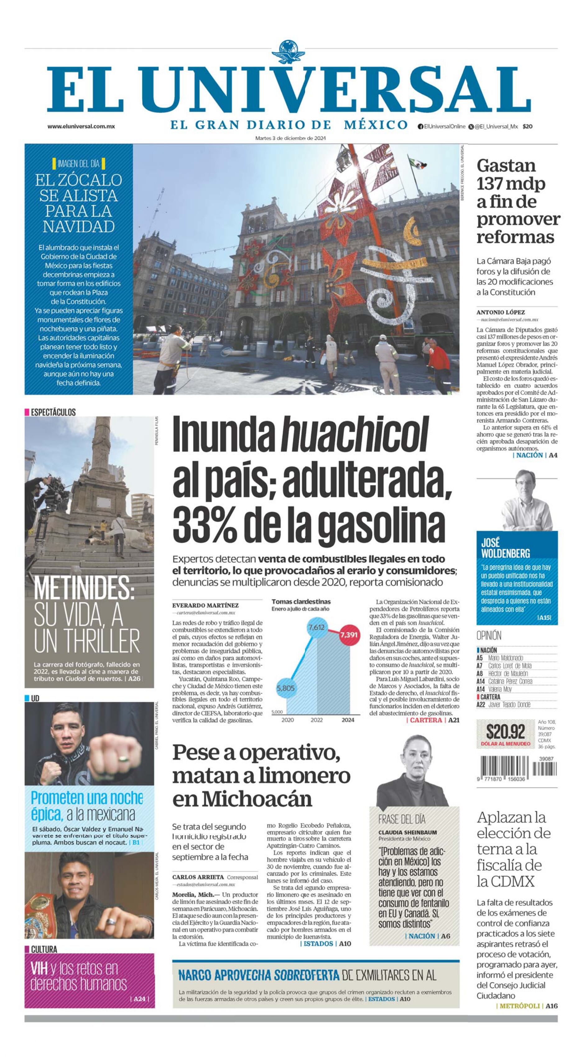Portada impresa