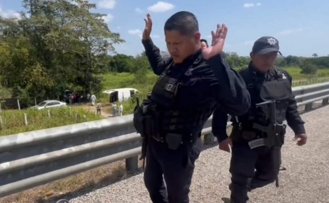 El colectivo de periodistas michoacanos “Caltzontzin” expresó su solidaridad con Luma López y con todos los tabasqueños víctimas de la violencia (11/03/2025). Foto: Especial