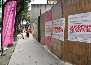 Suspende alcaldía Benito Juárez, otra vez, obra en División del Norte 2325