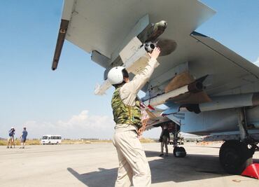Avión ruso se estrella durante vuelo de entrenamiento en el Mar Báltico