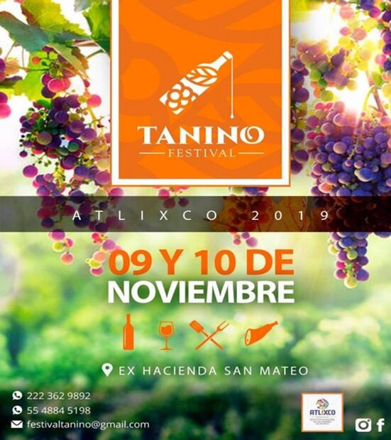Lánzate al Festival "Tanino" en Atlixco