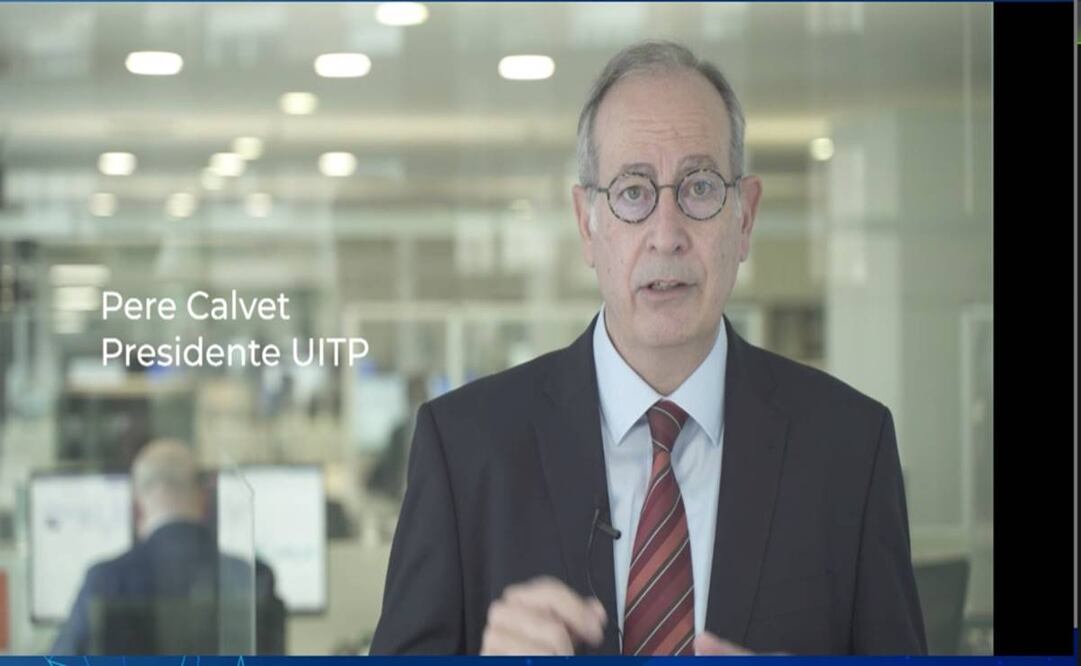 Pere Calvet Tordera mencionó que el transporte público es la columna vertebral de la movilidad urbana en todas las ciudades. Foto: Especial 