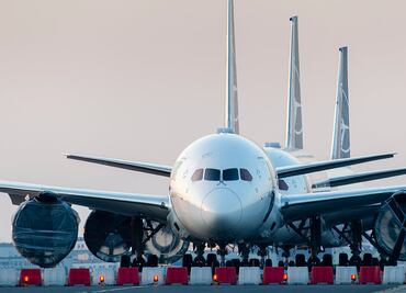 El ruido de los aviones y su estela contaminante