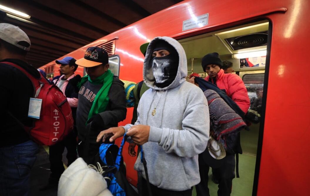 El Sistema de Transporte Colectivo Metro informó que toda la red dará servicio y que el acceso para los migrantes será gratuito. Foto: Yadín Xolalpa/EL UNIVERSAL