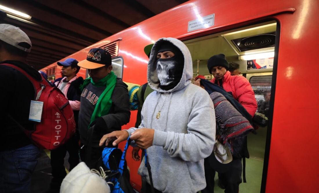 El Sistema de Transporte Colectivo Metro informó que toda la red dará servicio y que el acceso para los migrantes será gratuito. Foto: Yadín Xolalpa/EL UNIVERSAL