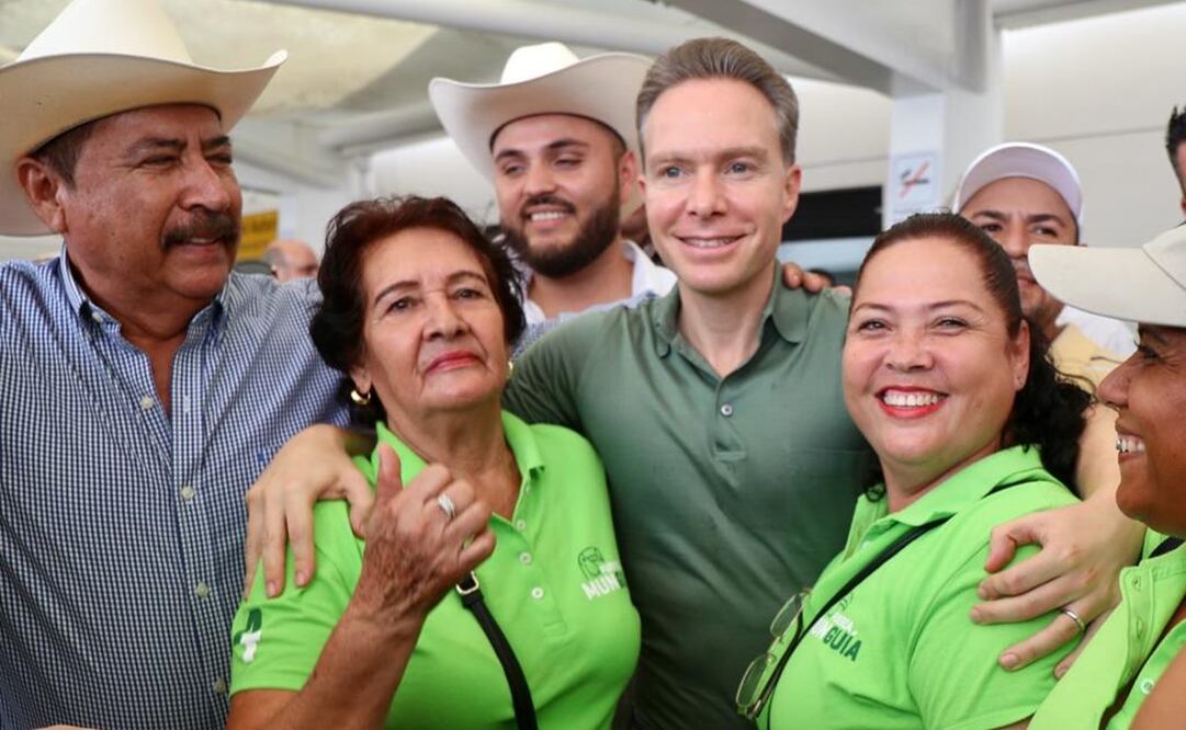 Manuel Velasco en gira de promoción interna. Foto: Especial