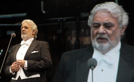 Plácido Domingo le canta a Puebla