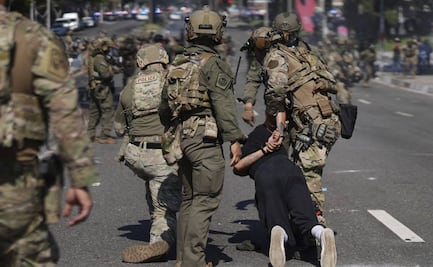 Trump despliega 2 mil soldados de la Guardia Nacional en Los Ángeles; Marines alerta para acudir a controlar protestas contra redadas
