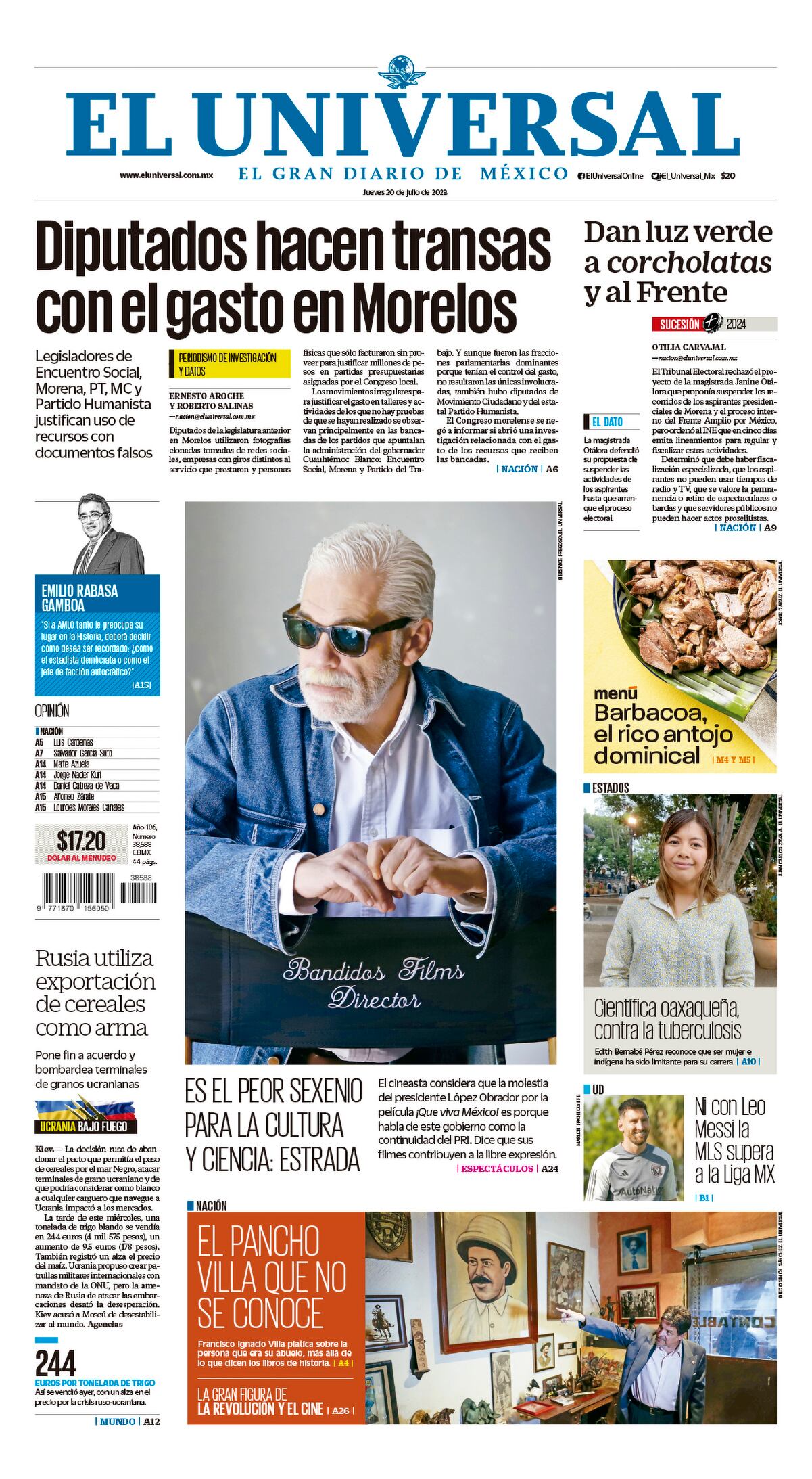 Portada impresa