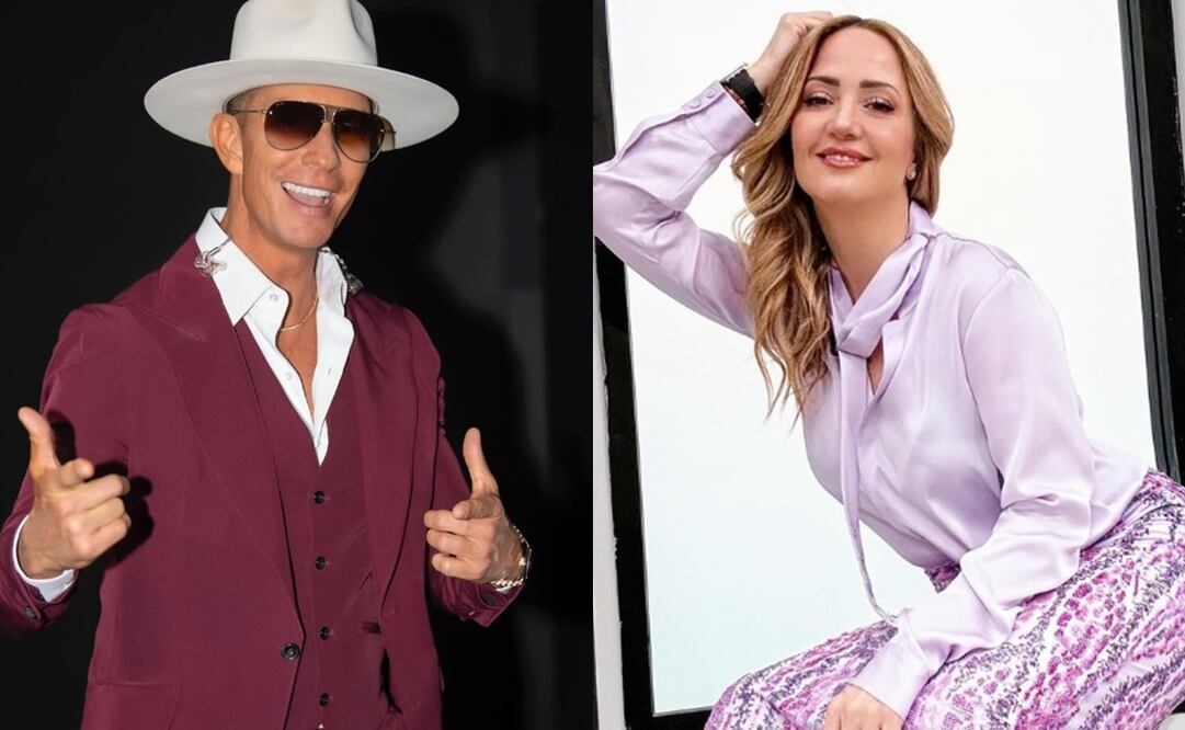 Erik Rubín y Andrea Legarreta. Foto: Instagram oficial.