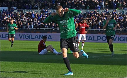 Atalanta le propina goleada escandalosa al Milan