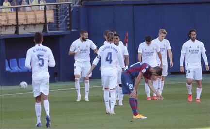 Sin problemas el Real Madrid derrota de visita al Levante