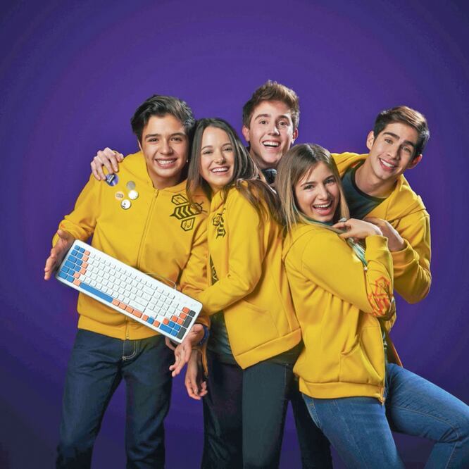 Michelle comparte créditos con actores de diversos países latinoamericanos. (NICKELODEON)