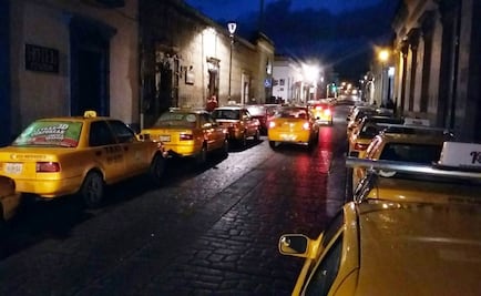 Taxistas se movilizan contra Uber en Oaxaca