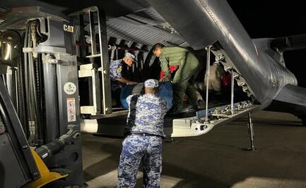 Ejército mexicano instala puente aéreo para apoyar a Cuba en extinción de incendio en refinería