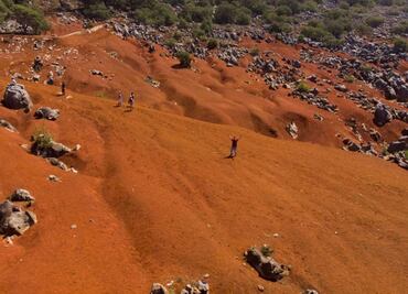 Las dunas rojas de Pacula, un lugar casi desconocido en México