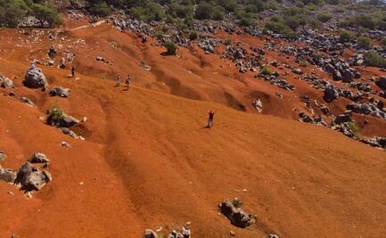 Las dunas rojas de Pacula, un lugar casi desconocido en México