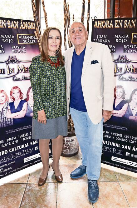 María Rojo y Alejandro Suárez comparten crédito en la obra (ARCHIVO. EL UNIVERSAL)