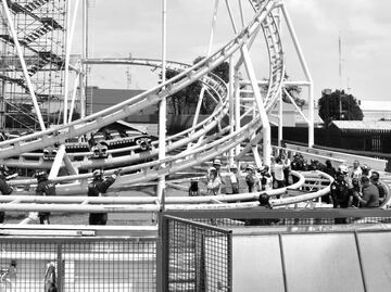 Confirman 2 hombres muertos y 2 mujeres heridas por accidente en Feria de Chapultepec