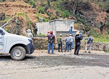 Inician reconexión de red de agua en municipios mixes