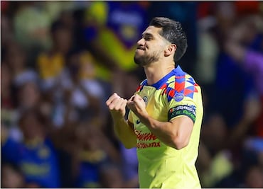 Henry Martín continúa haciendo historia en el América y alcanza a Carlos Reinoso como goleador azulcrema