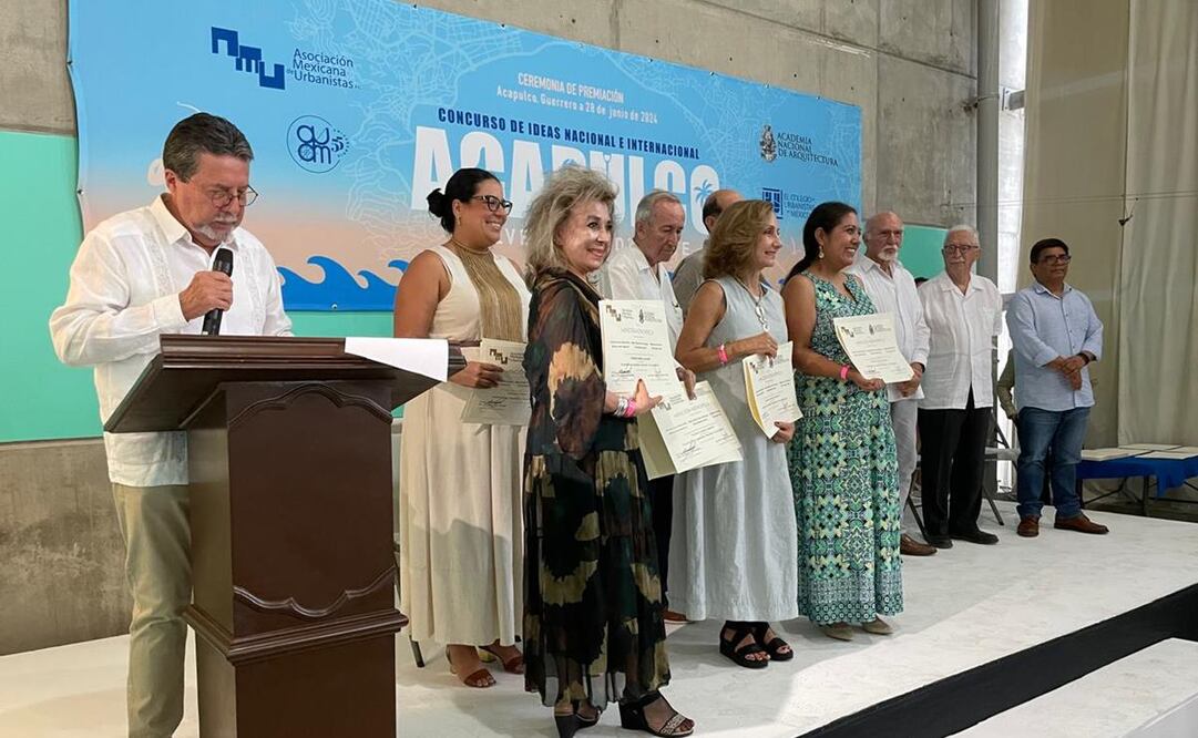 Realizan el "Concurso de Ideas Nacionales e Internacionales" para la reconstrucción del huracán Otis en Acapulco. Foto: especial