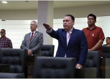 Gerardo Peña rinde protesta provisional como diputado local en Tamaulipas; deberá resolver su inhabilitación