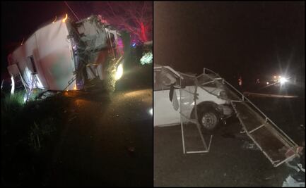 Reportan un muerto y varios heridos por accidente en carretera de Veracruz