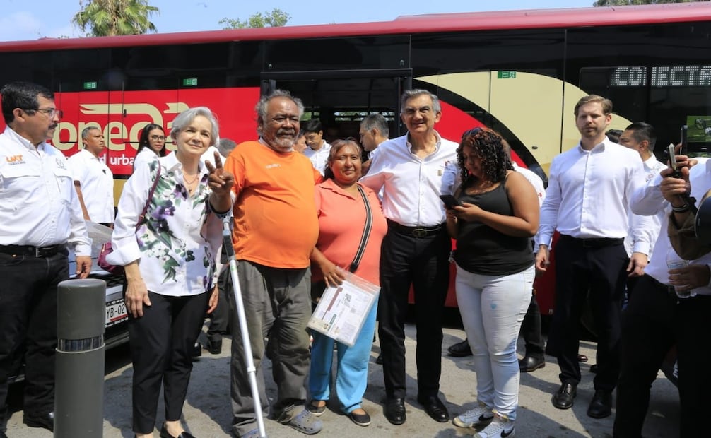 Ruta Conecta en Tamaulipas; arranca transporte gratuito e incluyente en Ciudad Victoria. Foto: Especial