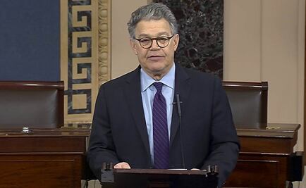 El senador Al Franken dice que dimitirá por escándalo sexual
