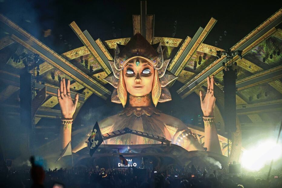 EDC, 10 años de  beats  y euforia