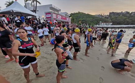 Recibe Huatulco a miles de atletas para participar en triatlón