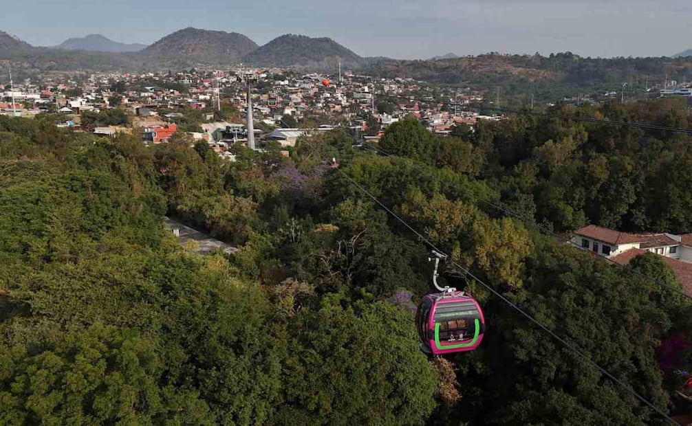 Teleférico en MIchoacán / Foto: Especial