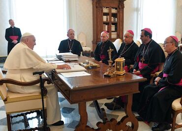 Episcopado Mexicano se reunió con Papa Francisco; exponen violencia y realidad política en México
