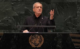 Presidente de Irán llama "terrorista" a EU; “nosotros hemos sido las víctimas... Solo nos hemos defendido", dice Pezeshkian