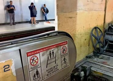 Fallas en escaleras del STC castigan a adultos mayores