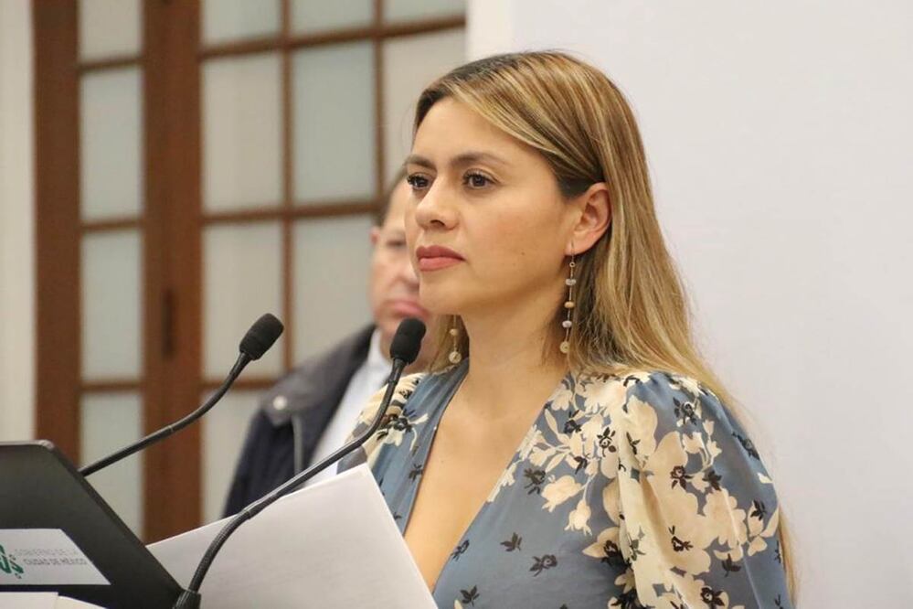 Soledad Aragón, secretaria de Trabajo y Fomento al Empleo. Foto: Eduardo Hernández