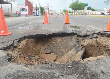 Rehabilitan siete socavones en Hermosillo