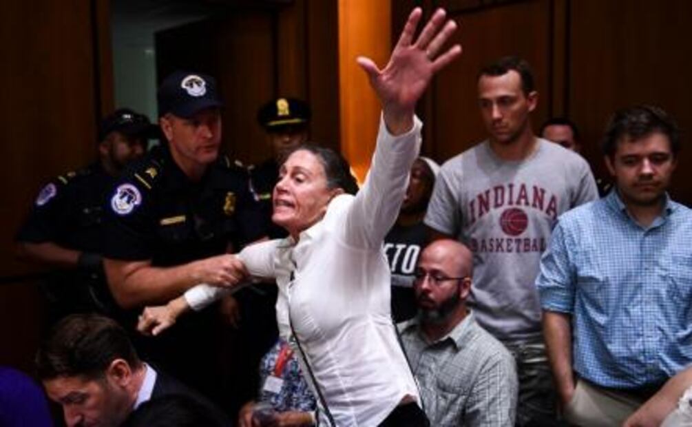 Protestan durante audiencias de Kavanaugh, nominado a la Corte Suprema de EU